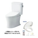 【お取り寄せ商品】TOTO ピュアレストQR【CS232B+SH232BA 】 組み合わせ便器 一般地 床排水 排水心200mm 手洗なし+TOTO TCF11...