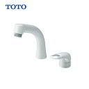 【平日14時まで当日出荷】TOTO TLS05301J洗面水栓 シャンプー水栓 台付シングル混合水栓 スパウト長さ142mm 排水栓なし