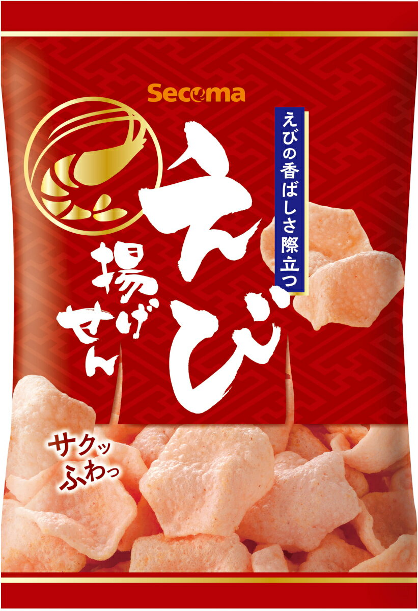 セイコーマート Secoma えび揚げせん 12袋入 セコマ せいこーまーと せこま 菓子 スナック スナック菓子 えび揚げせん 送料無料 ケース