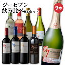 【累計販売1,300万本以上のシリーズ】セイコーマート Secoma ジーセブン 飲み比べ9本セット チリ産ワイン 赤ワイン 白ワイン スパークリングワイン ロゼワイン G7 カベルネソーヴィニヨン メルロー シャルドネ ソーヴィニヨンブラン ワインセット 送料無料