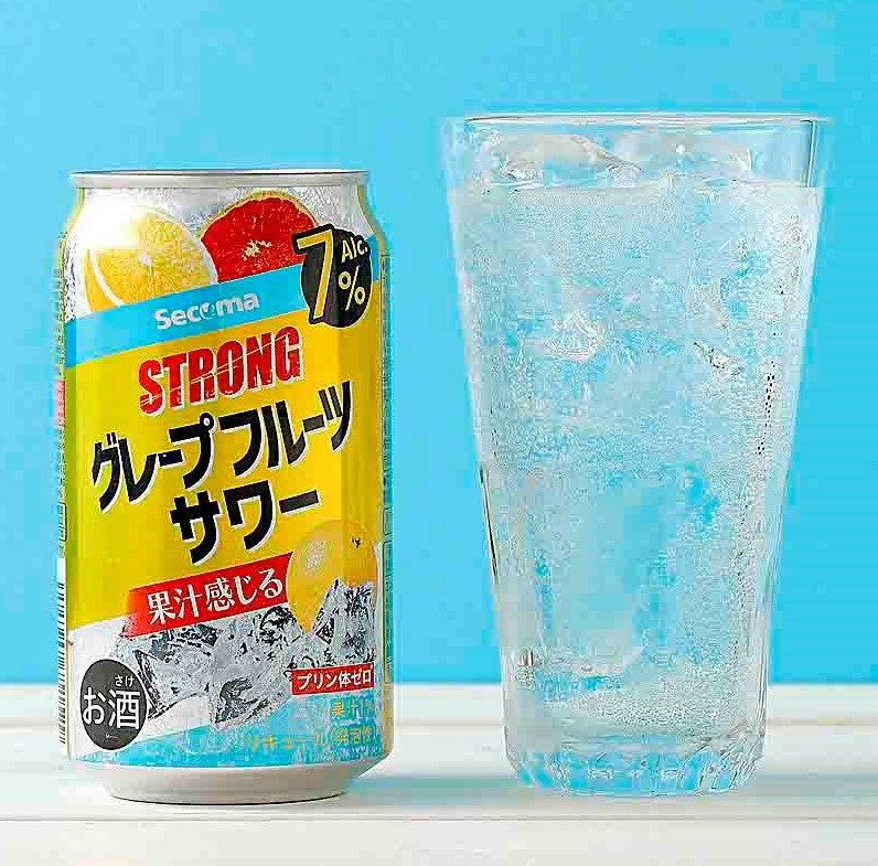 セイコーマート Secoma ストロンググレープフルーツサワー 350ml 24本入