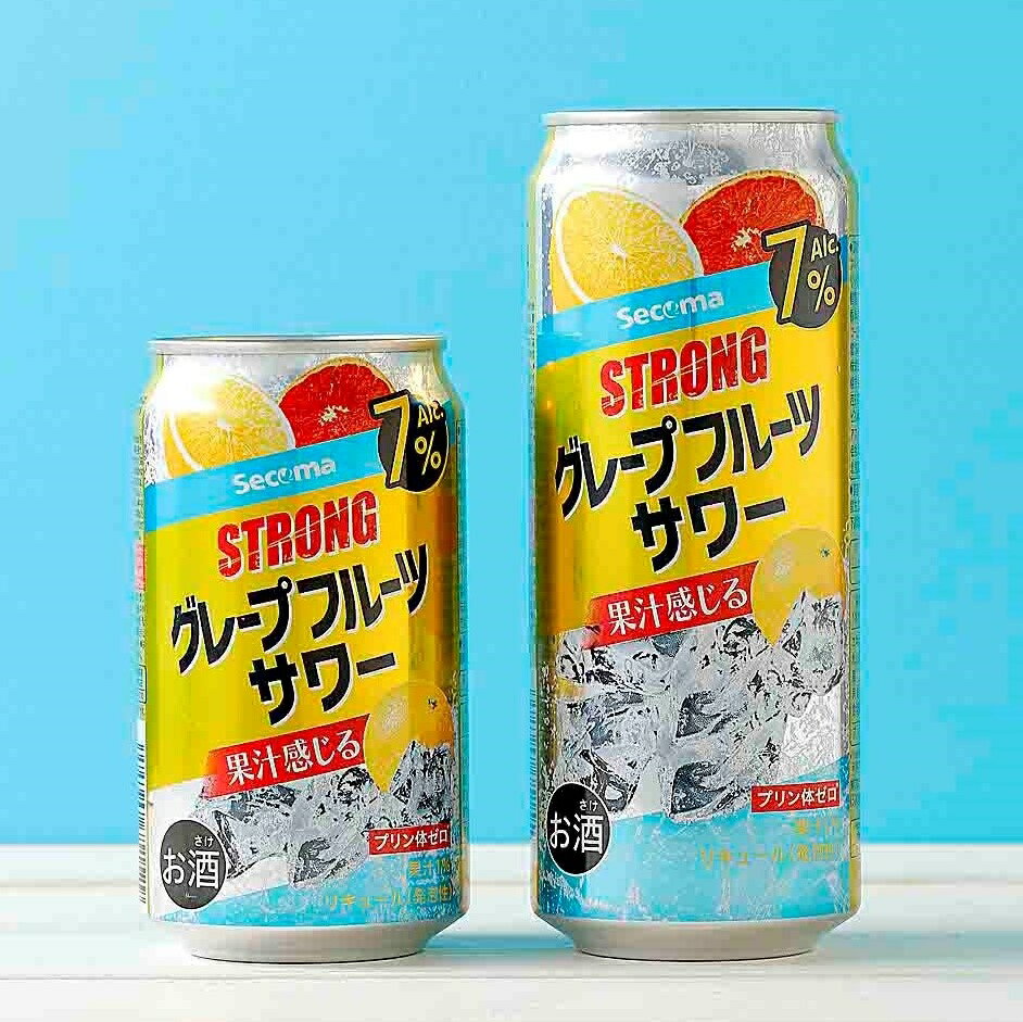 セイコーマート Secoma ストロンググレープフルーツサワー 350ml 24本入