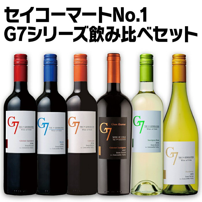 セイコーマートNO.1　G7シリーズ飲み比べセット