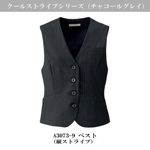 チャコールグレイベースで上品なストライプのベスト【福本服装(エルゴン) A3073】【送料無料です】【smtb-td】 チャコールグレイベースで上品なストライプのベスト【福本服装(エルゴン) A3073】【送料無料です】【smtb-td】