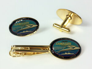 自衛隊グッズ カフスセット ( 練習艦やまぎり ) 海上自衛隊 タイピンセット ネクタイ メンズ スーツ ビジネス フォーマル おしゃれ アクセサリー メンズアクセ 就職 パーティ プレゼント ギフト