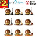 【P2倍|マラソン限定】【楽天1位】おりん 仏具 モダン【たまゆらリン ブラウン(リン棒・リン台セット) 1.8寸~2.0寸】 家具調 現代 リビング 小型 ミニ かわいい セット リン りん たまゆらりん