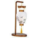 【送料無料】盆提灯 ミニ御所スタンドS 芙蓉 コードレス 15632F