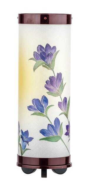 【送料無料】盆提灯　MIYABI大　竜胆　廻転　23365