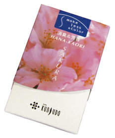 線香　花かおりさくら　ミニ寸　箱型（約80本）薫寿堂