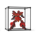 フィギュアケース 透明アクリル コレクションケース 磁石付き前扉 コレクションボックス 大型 合金フレーム uvカット 模型