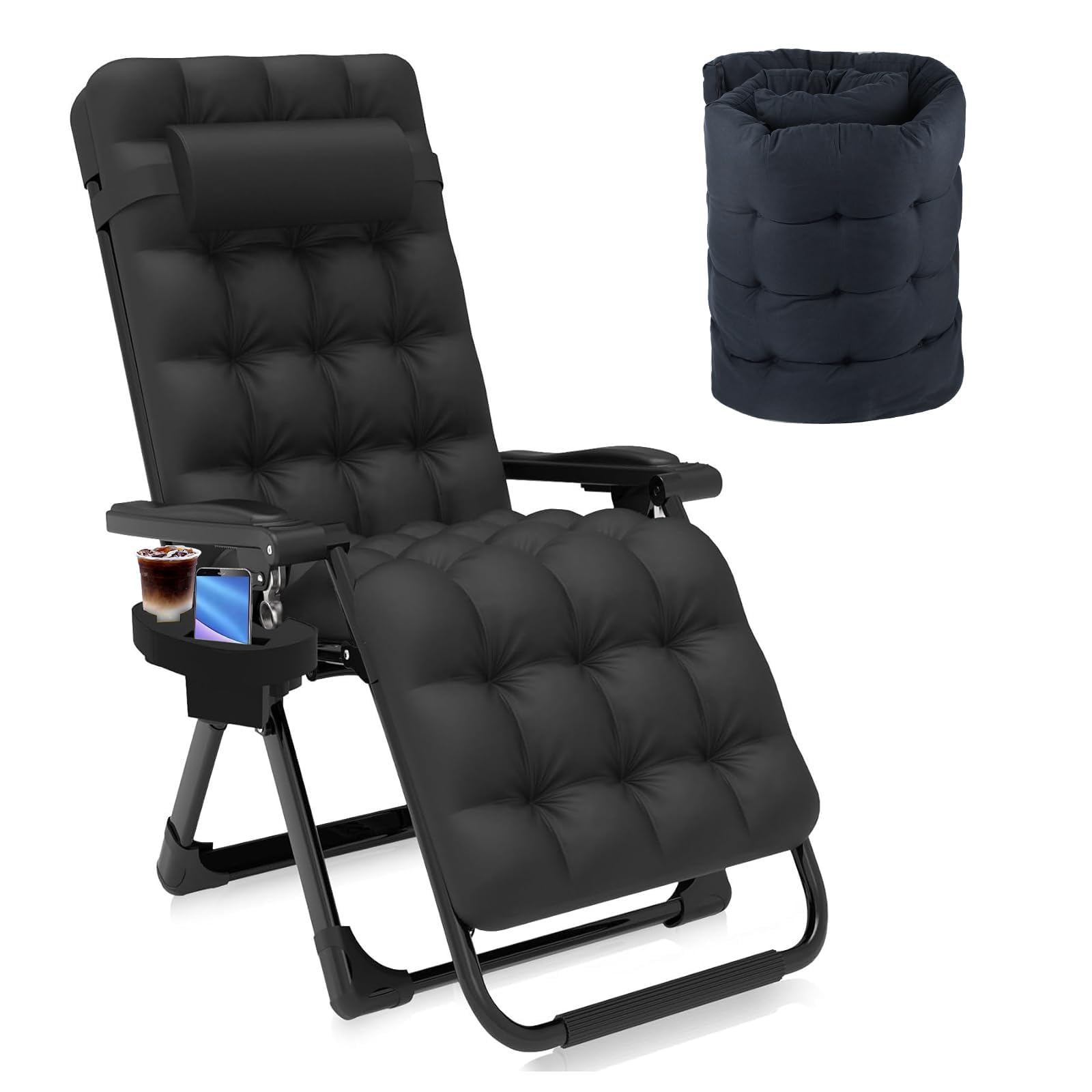 リクライニングチェア 折りたたみ リクライニングイス 完成品 角度調節 組立不要 アウトドアチェア リラックスチェア 仮眠 昼