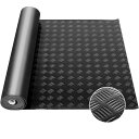 ガレージ マット ゴム製マット 滑り止めゴムシート 100*500cm 厚さ3mm ガレージフローリング 倉庫シート 荷台 トラック 車下用