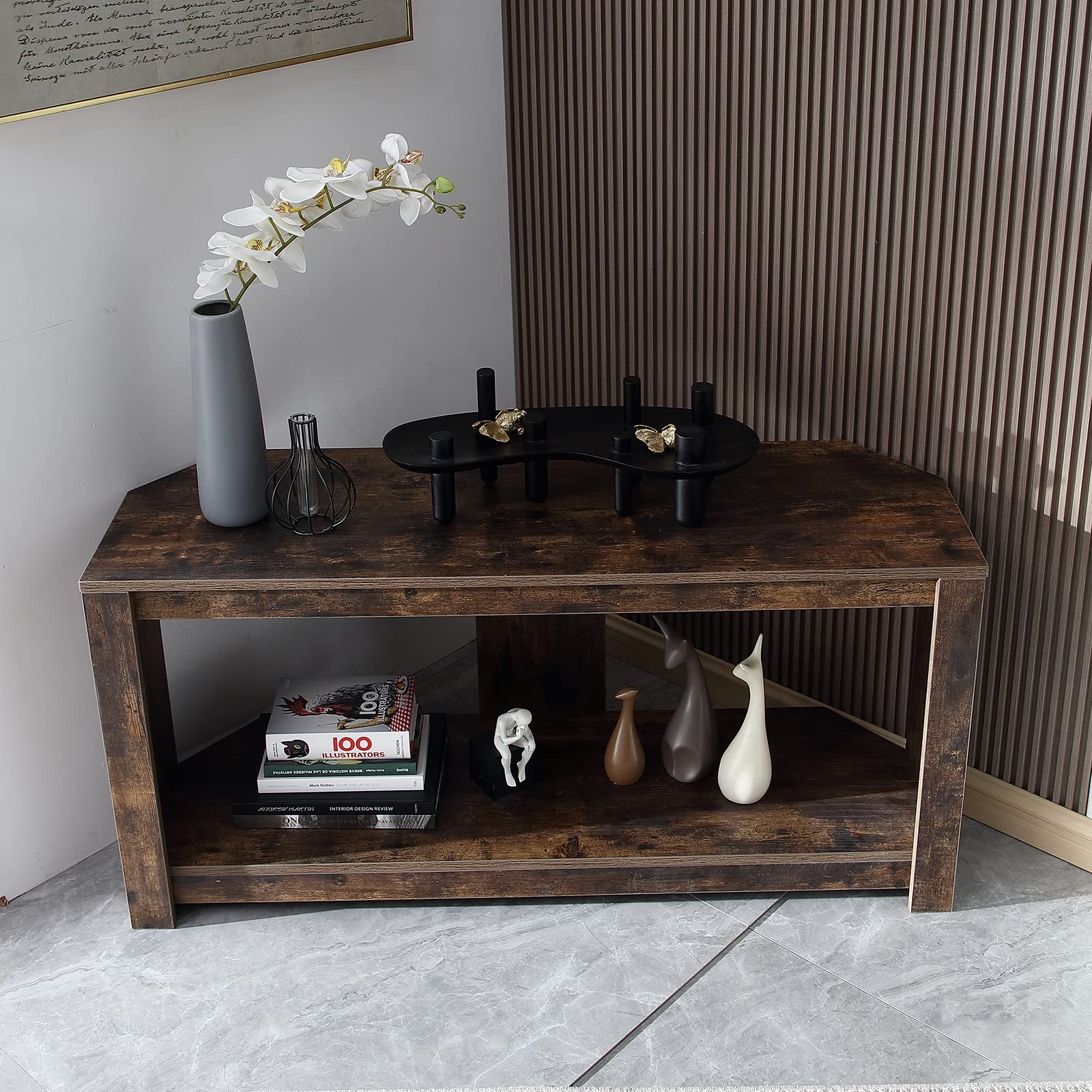 テレビ台 ローボード コーナー テレビボード TV台 コーナーリビング収納 角置き コーナーラック 幅115×..