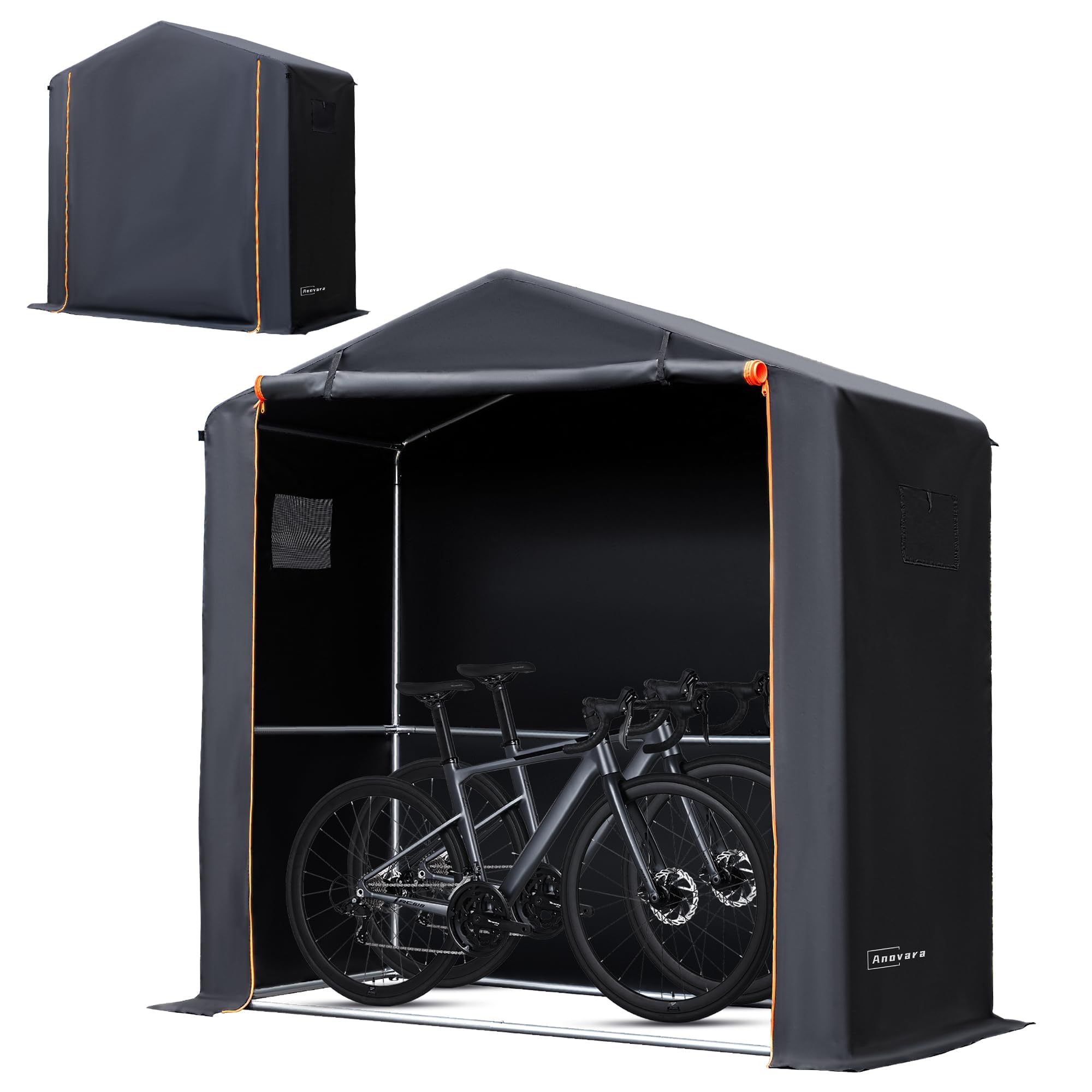 サイクルハウス バイクガレージ サイクルポート 1台用?2台用 自転車置き場 屋外 サイクルガレージ バイ..