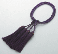 数珠 女性用 紫水晶8寸 浄土真宗