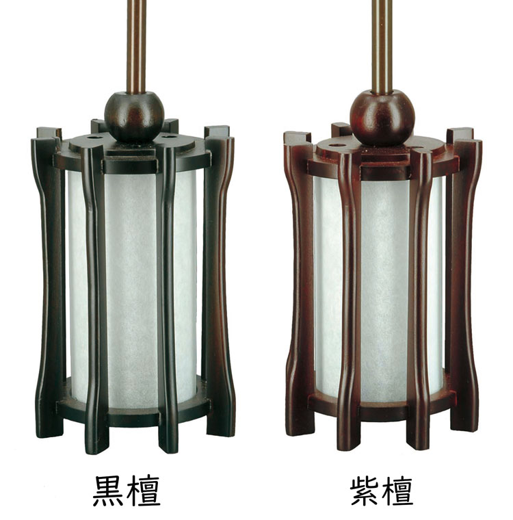 吊灯篭 唐木 灯籠 黒檀 紫檀 仏具 仏壇用灯籠