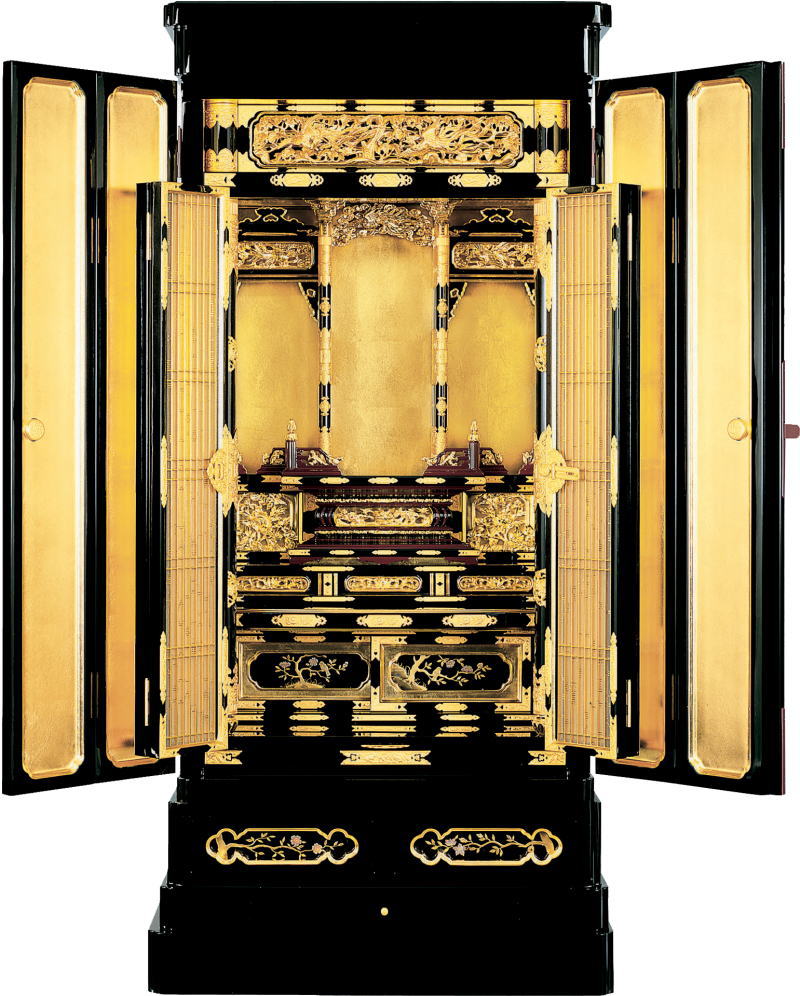 仏壇 金仏壇 羽衣(真宗・東）20巾48号仏壇と同時購入でお東専用仏具半額あるいはサービス仏具