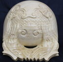 仏具 木魚 本楠上彫 4.5寸