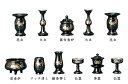 仏具 平安型 11具足 国光色 菊唐草 4.5寸