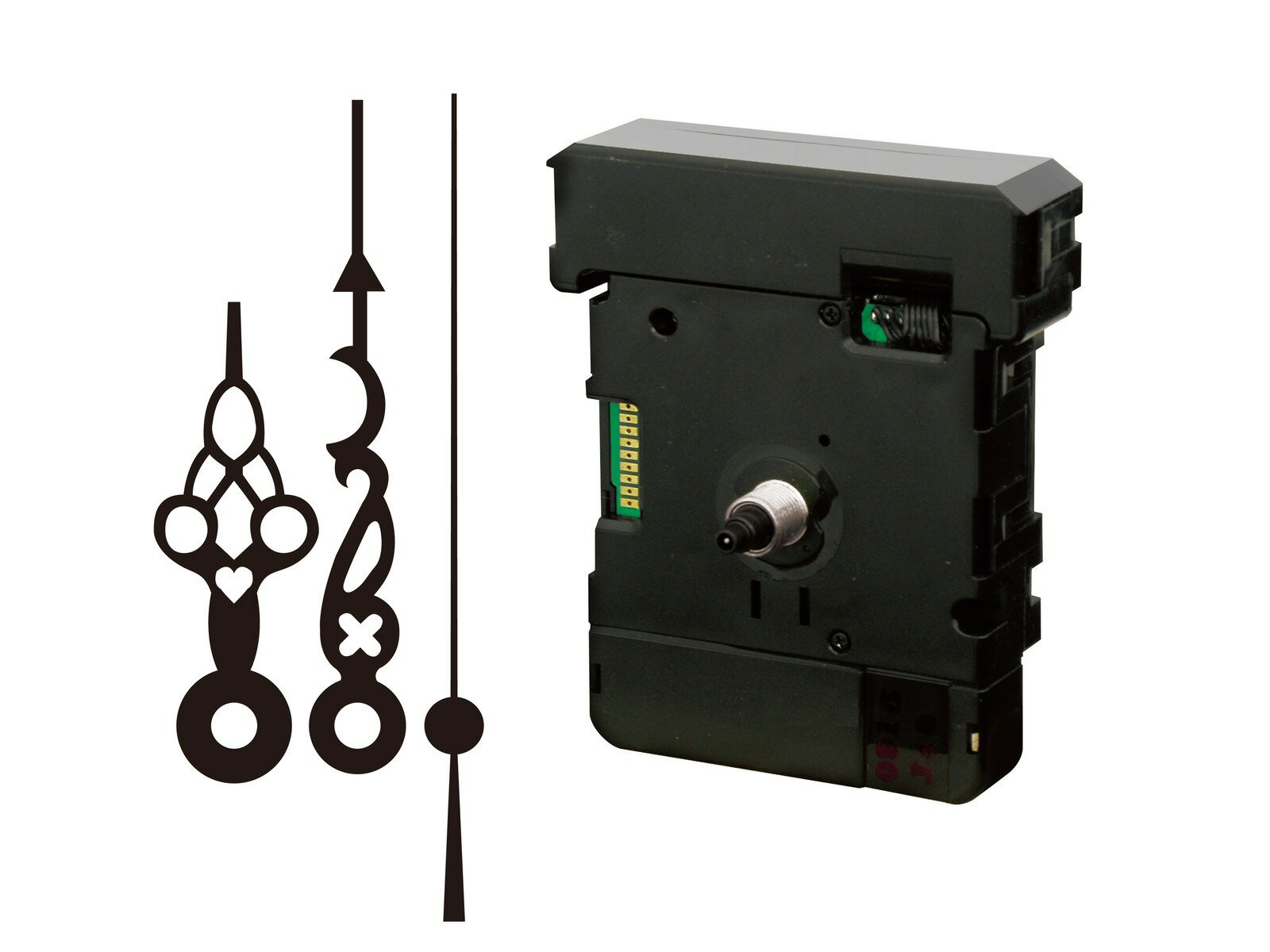 電波スイープムーブメント　RC-350　簡単組立て　手作り　工作　クラフト　時計修理　スイープ　RHシリーズ時計針対応