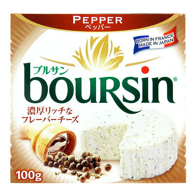 ブルサン ペッパー100g フレッシュチーズ