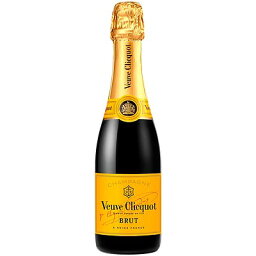 【箱なし】フランス シャンパーニュ ヴーヴ・クリコ イエローラベル 【ハーフ】 375ml