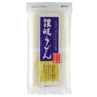 讃岐物産 国内産一等小麦100％使用 讃岐うどん 500g×5袋