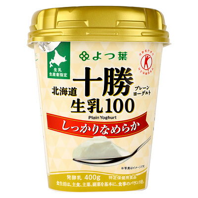 よつ葉 北海道十勝プレーンヨーグルト生乳100 400g×6個