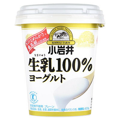 小岩井 生乳100％ヨーグルト 400g×6個