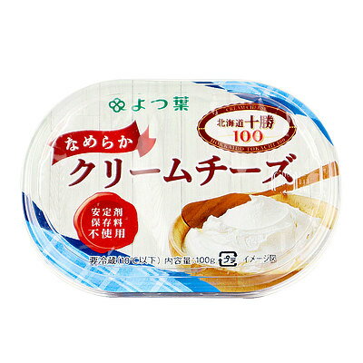 よつ葉 北海道十勝100 なめらかクリームチーズ 100g×6個