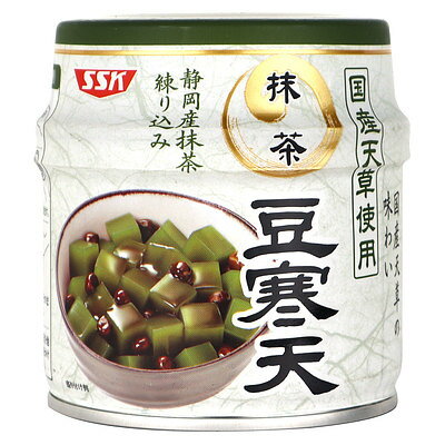 清水食品 国産天草使用 抹茶豆寒天 固形量130g×3個