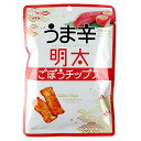 カモ井食品工業 うま辛明太ごぼうチップス 30g×3袋