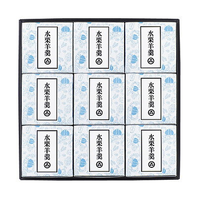 【お中元】【E】小布施堂 水栗羊羹 80g×9個のサムネイル