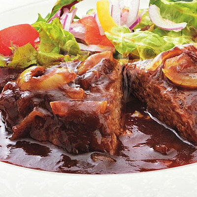 【お歳暮】【WR】米沢牛黄木（おうき） 米沢牛入り濃旨(こくうま)デミハンバーグ 140g×6個 YDH50 / 沖縄離島配送不可 1