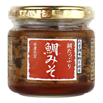 会津天宝醸造味噌 鯛みそ 150g×3個