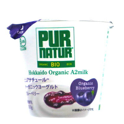 ピュアナチュール オーガニックヨーグルトブルーベリー 100g×4 | D+2