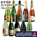 【送料込み】直輸入おすすめスパークリングワイン10本セット 750ml×10本 【DB】