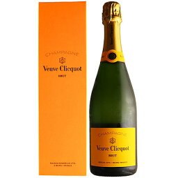 【箱付】 フランス シャンパーニュ ヴーヴ・クリコ イエローラベル 750ml〔5802〕 【箱付】 フランス シャンパーニュ ヴーヴ・クリコ イエローラベル 750ml〔5802〕
