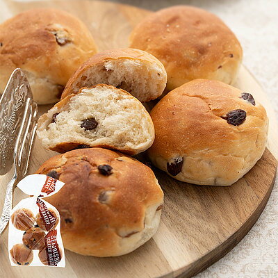 成城石井自家製 天然酵母のレーズンロール 5個 | D+2 / 消費期限：発送日より2日間