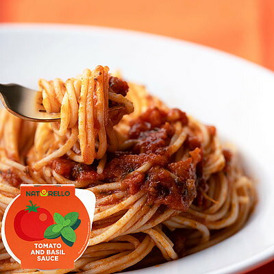 H）ナチュレッロ トマトバジルソース 180g