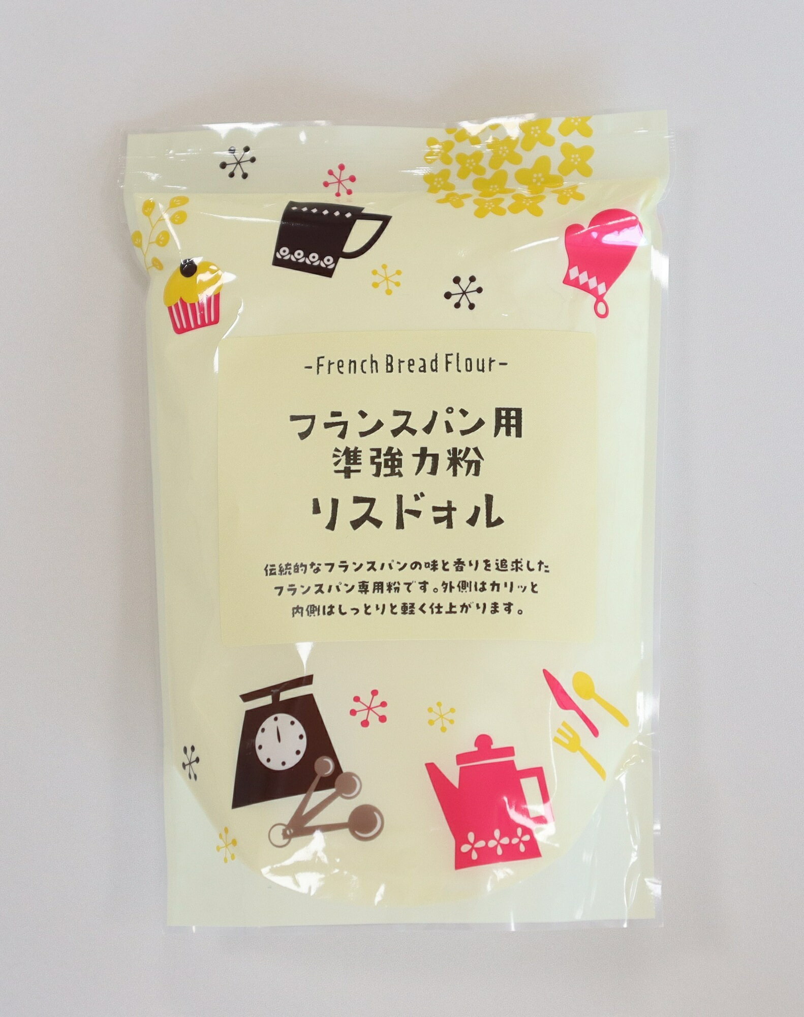 【プティパ】準強力粉 リスドォル 500g<フランスパン用>