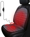 【楽天スーパーSALE ポイント10倍】送料無料 車用シートヒーター 12V シートカバー 運転席 助手席 2人掛け カー用品 暖房 ホットカー 防寒対策 電熱...