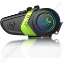 バイク イヤホン 超軽量 スピーカー Bluetooth5.0 1200mA HI-FI インカムバイク用 IP67防水 バイク用品 50時間連続使用 スピーカ...
