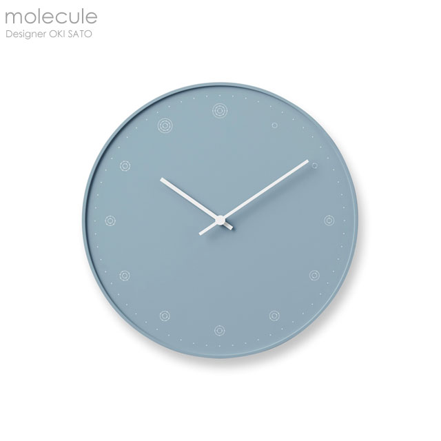 molecule(モレキュール) ブルー 掛け時計の商品画像