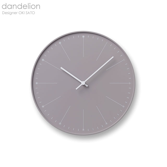 dandelion(ダンデライオン) ベージュ 掛け時計