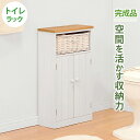 トイレラックMTR-6438 (約)幅34×奥行16×高さ62cm | トイレラック スリム トイレ収納 省スペース 掃除用具 コンパクト 収納 トイレ トイレットペーパー トイレットペーパー収納 おしゃれ 収納ラック スリムラ(3)