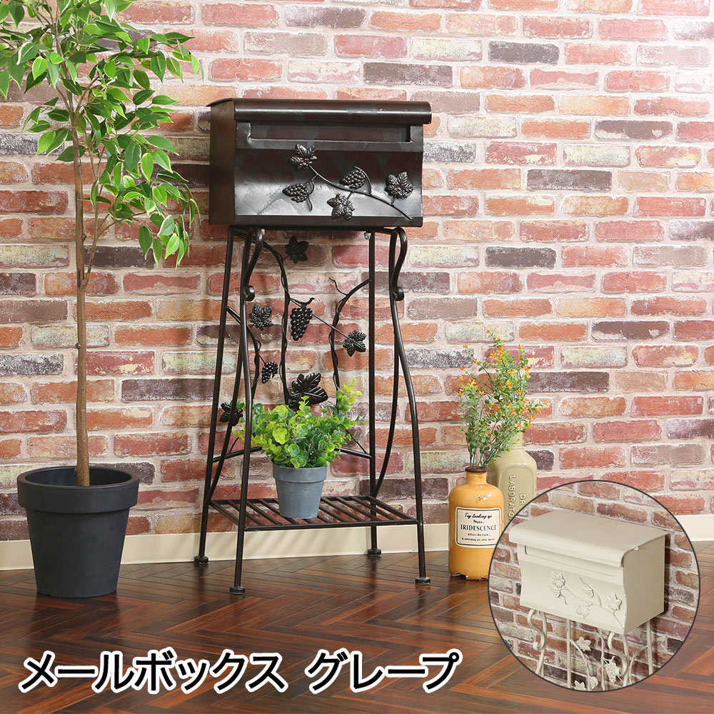楽天市場】オブジェ（ポスト｜玄関・門用エクステリア）：エクステリア