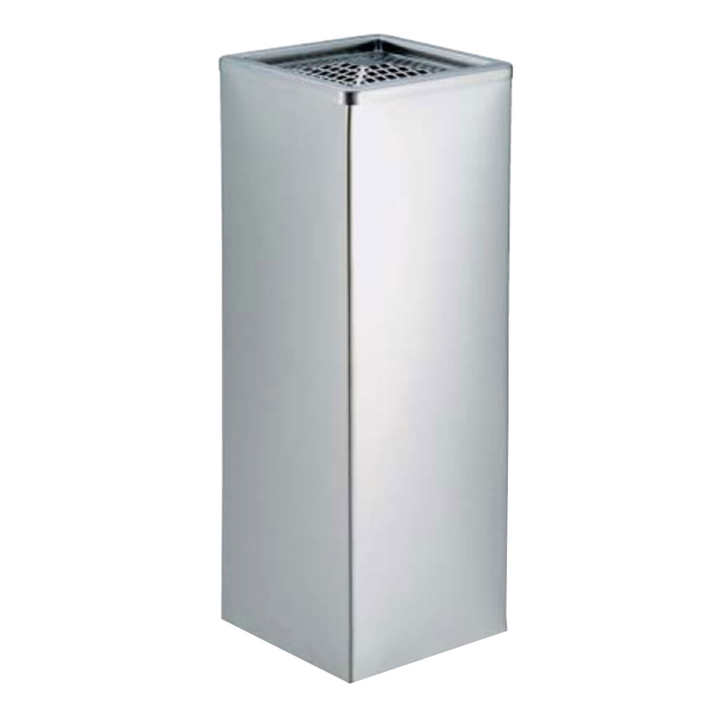 【ポイント5倍 10月1日(水)00:00~10月1日(水)23:59まで】 【 法人限定 】 ステンレス 角型灰皿 2.1L 業務用 | 喫煙室 タバコ 消煙 室内用灰皿 室外用灰皿 灰皿 オフィス イベント 施設