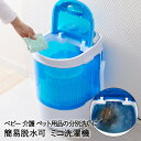 ミニ洗濯機 バケツ型洗濯機 自動 15L 谷村実業 | 洗濯機 小型 ミニ 小型洗濯機 タイマー 洗濯 1人暮らし スポーツ 部活 靴下 上靴 赤ちゃん 子ども 介護 ペット 分別洗い 脱水 すすぎ スポーツ用品 汚れ 汗 泥