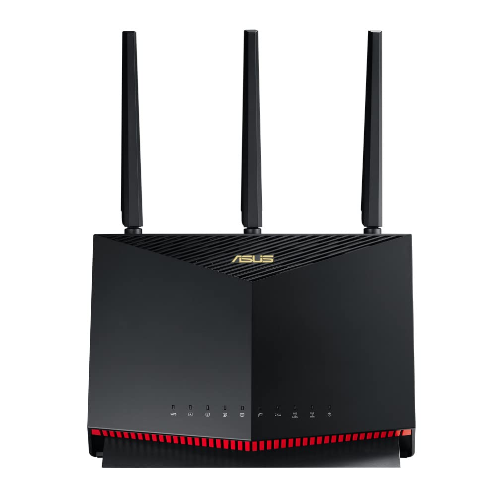 ASUS ͥå WiFi RT-AX86U Pro ̵ 롼 ǿWiFi6 4804+861Mbps v6ץ饹бǥ奢Хɥߥ󥰡 2.5G WAN/LANݡ 2.0GHzåɥCPU å嵡ǽ 34LD